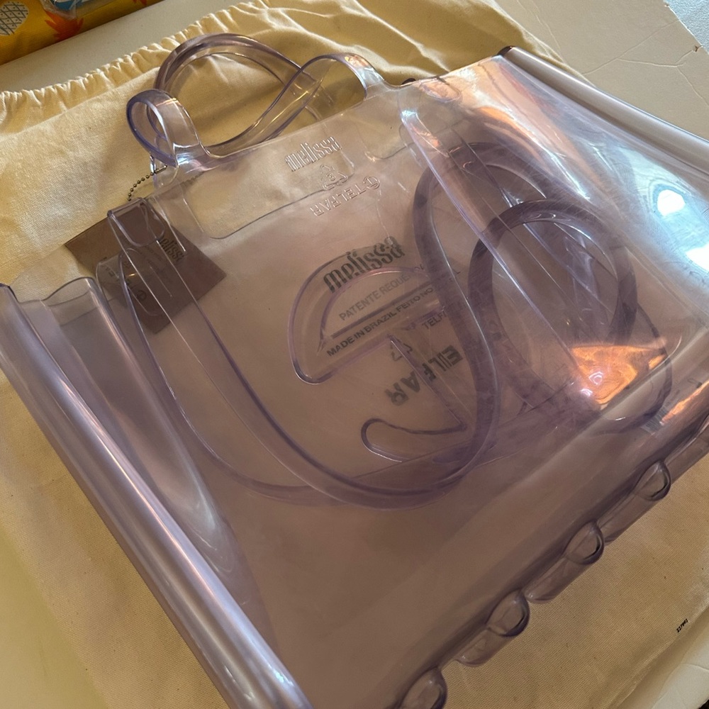 Melissa x Telfar Large Jelly Shopper - Clear - Picture 15 of 15